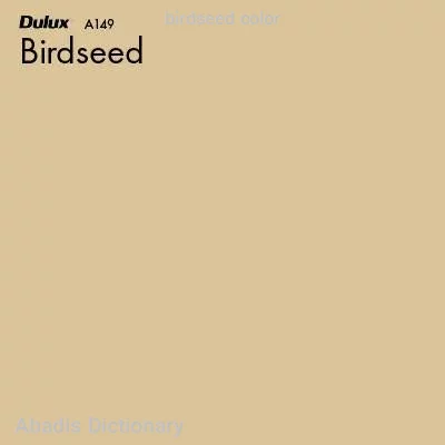 birdseed color